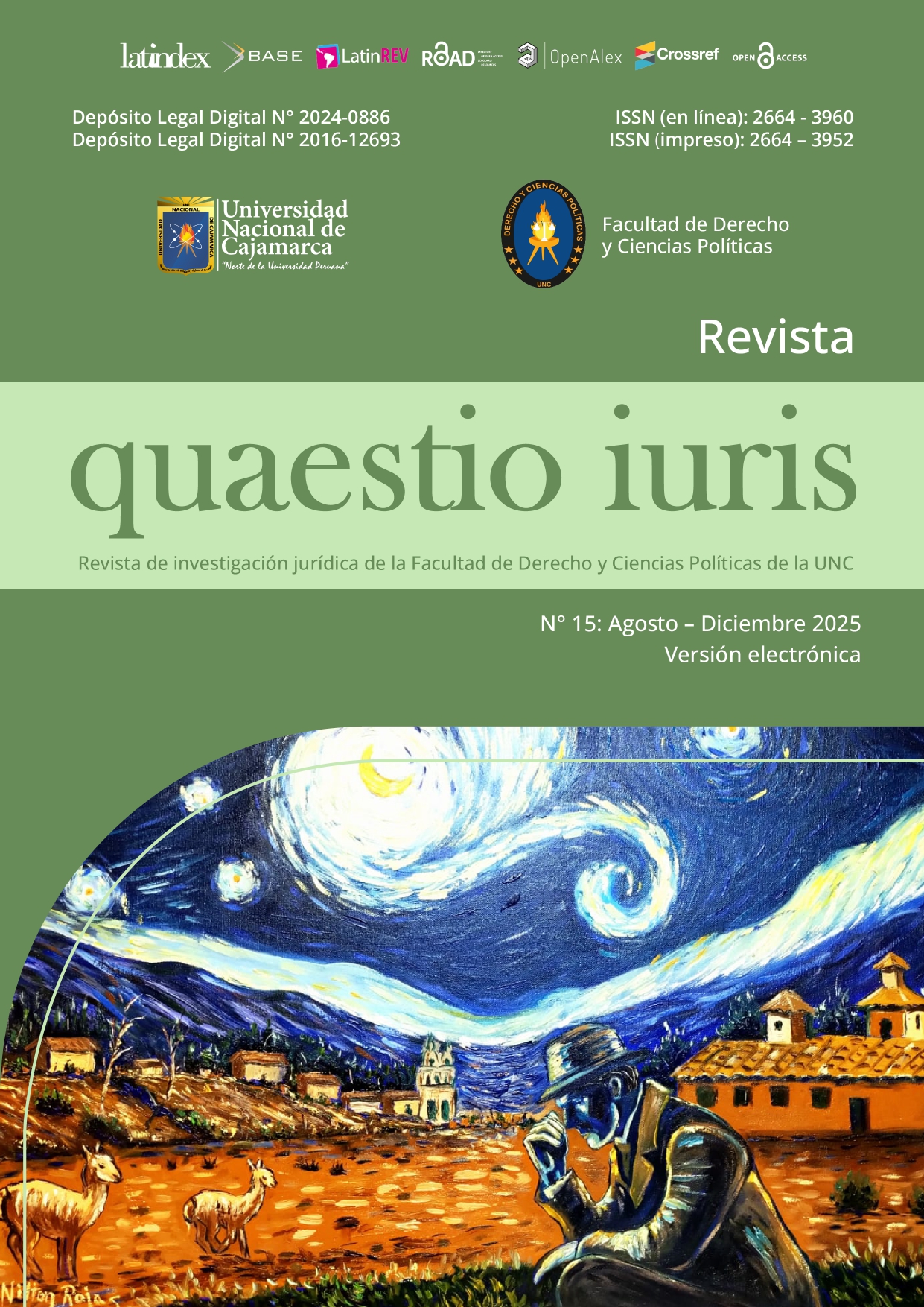 					Ver Núm. 15 (2025): Revista quaestio iuris
				