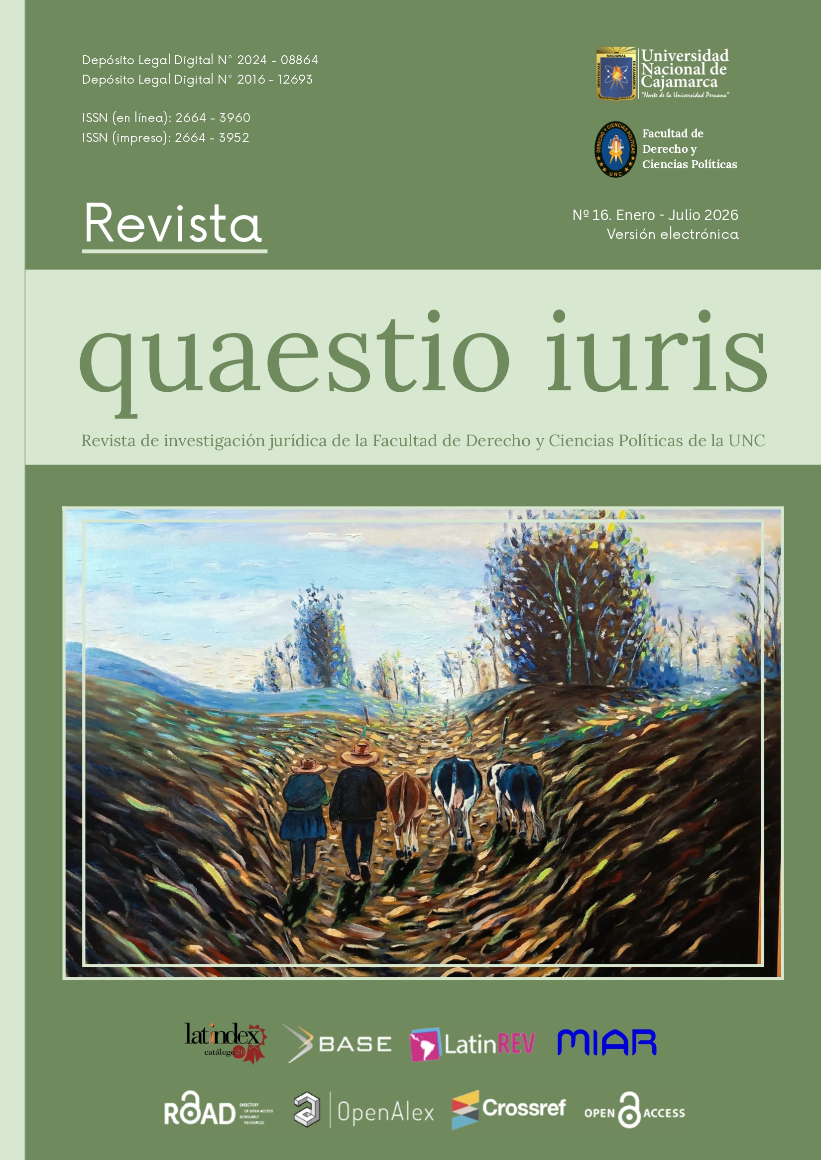 					Ver Núm. 16 (2026): Revista quaestio iuris
				